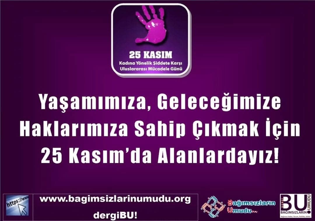 MsZlar's tweet photo. 25 Kasım Kadına Yönelik Şiddete Karşı Uluslararası Mücadele Günü
#BagimsizlarinUmudu
#dergiBU
https://t.co/cGfeNMTw84 https://t.co/LOejCLQHZ3