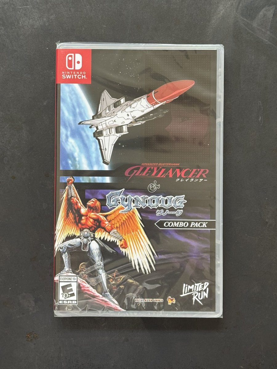 RedRabbit_para's tweet image. ゲームお宝探し

#Switch 
グレイランサー&amp;amp;ジノーグ

着弾しました！🤣✨
ずっといつか買おうと思ってたゲーム✨
なくなる前にGET✨