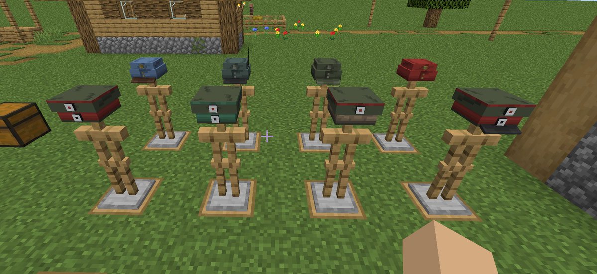 Update on the WW1 pack.
Added 6 new hats:
1. Austrian late war feldkappe
2. Austrian cavalry feldkappe
3. German infantry feldmütze
4. German jäger feldmütze
5. German infantry hat w/cover band
6. German officer feldmütze

#Minecraft #Blockbench #militarygear