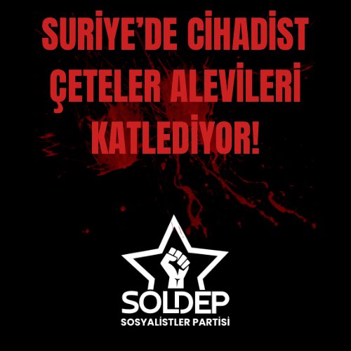 🔴 AÇIKLAMA | Suriye’de Aleviler Katlediliyor! Ses Verelim!

Suriye geçici hükümeti denilen yapı ve ona bağlı HTŞ çeteleri bugün de Humus’ta Alevi mahallelerini yakıp yıkarak Alevi toplumuna yönelik katliamlara devam ediyor. 

8 Aralık 2024’ten bu yana onlarca köy boşaltmaları ve