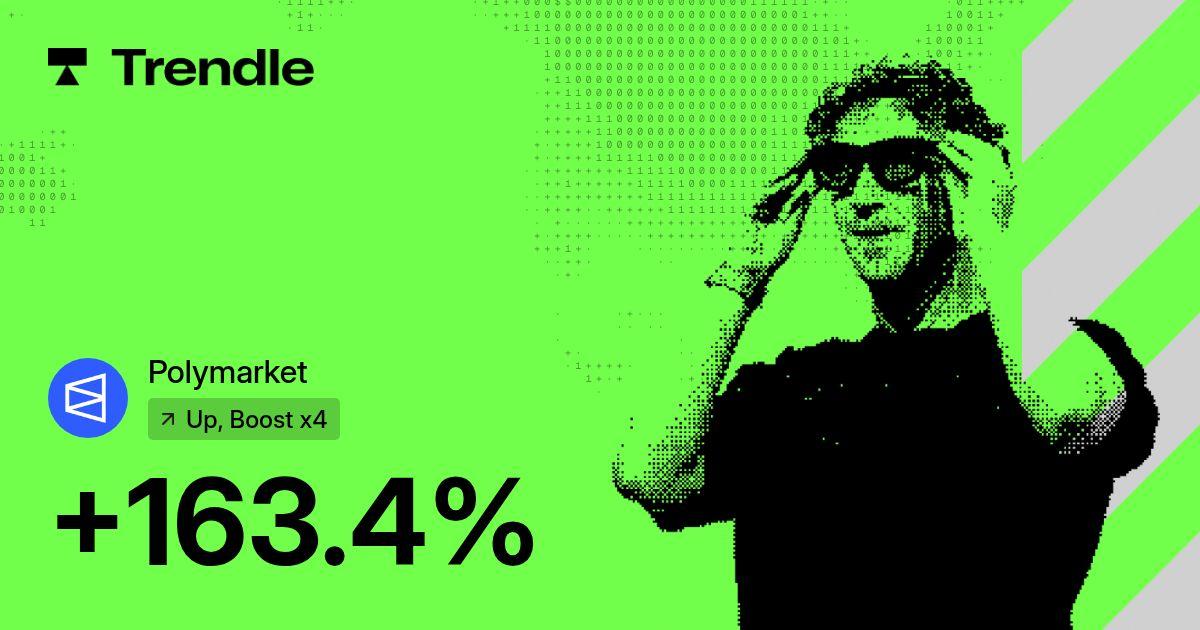 for everyone still trying to earn from <a href="/Polymarket/">Polymarket</a> on X, try earning from polymarket on <a href="/TrendleFi/">Trendle</a> instead

the biggest one-trade PnL so far lol

absurd win lfg