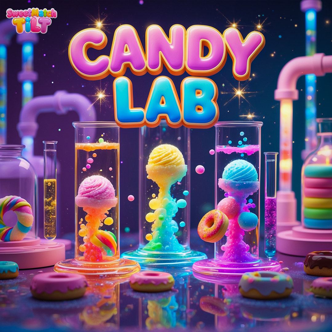 SweetMatchTilt's tweet image. Mix, match, and create combos in the sweetest lab ever! 🧪🍭
#SweetMatchTilt #CandyLab #ComboMagic #PuzzleFun #CreativeFlips