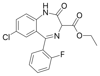 hachi_kokusi's tweet image. ロフラゼプ酸エチル

名前からはベンゾジアゼピン系だと分かりにくい医薬品。

・日本での発売は1989年
・商品名はメイラックス®
・半減期60～300時間(2日~12日)
・強度はジアゼパムの2倍、ロラゼパムの8倍