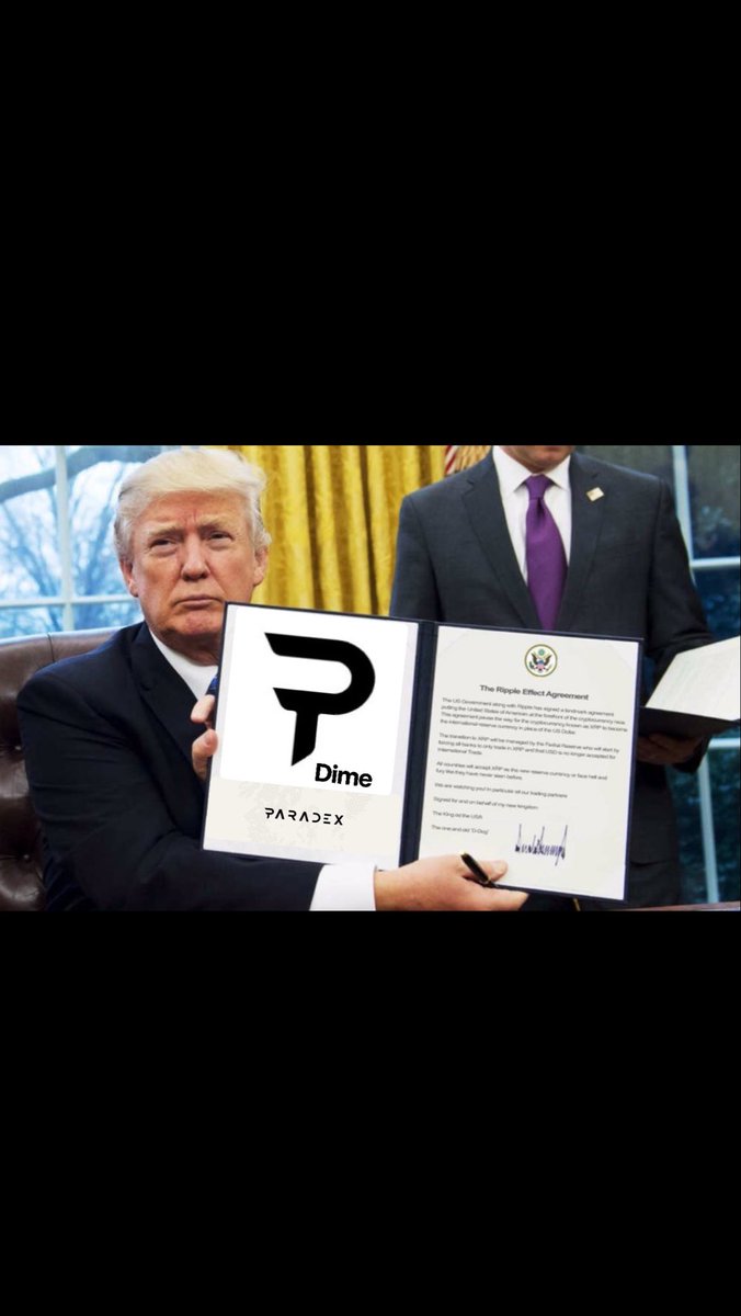 kuzanroman's tweet photo. 🚨 BREAKING NEWS: 🤣🤣🤣
PRESIDENT DONALD TRUMP WILL SIGN AN EXECUTIVE ORDER TODAY AT 4PM ET! ⏰
1ST DECENTRALIZED US CRYPTO REZER
THIS COULD SEND CRYPTO AND #Dime VERTICAL AFTER LUNCH ! 📈
#CryptoNews #Trump #DimeToken #CryptoAlert #DeFi #KNSTR #paradex https://t.co/fwhTNC8alY