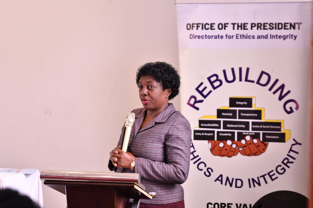 Directorate for Ethics and Integrity Uganda tweet media