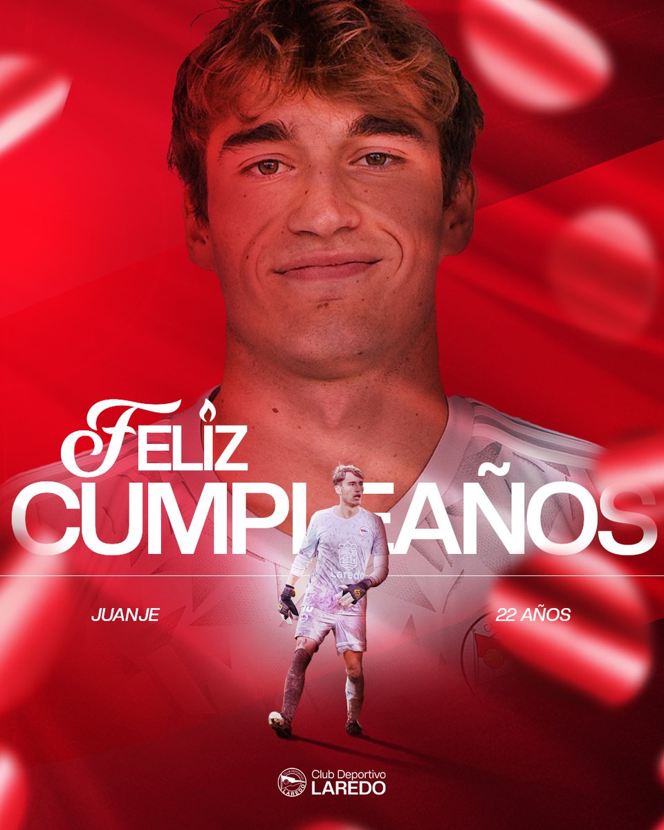 🎂 Hoy cumple años nuestro portero Juanje.

¡Muchas felicidades, <a href="/Juanjemf/">Juanje</a>! 🎊 ❤️

#DePrincipioAFin