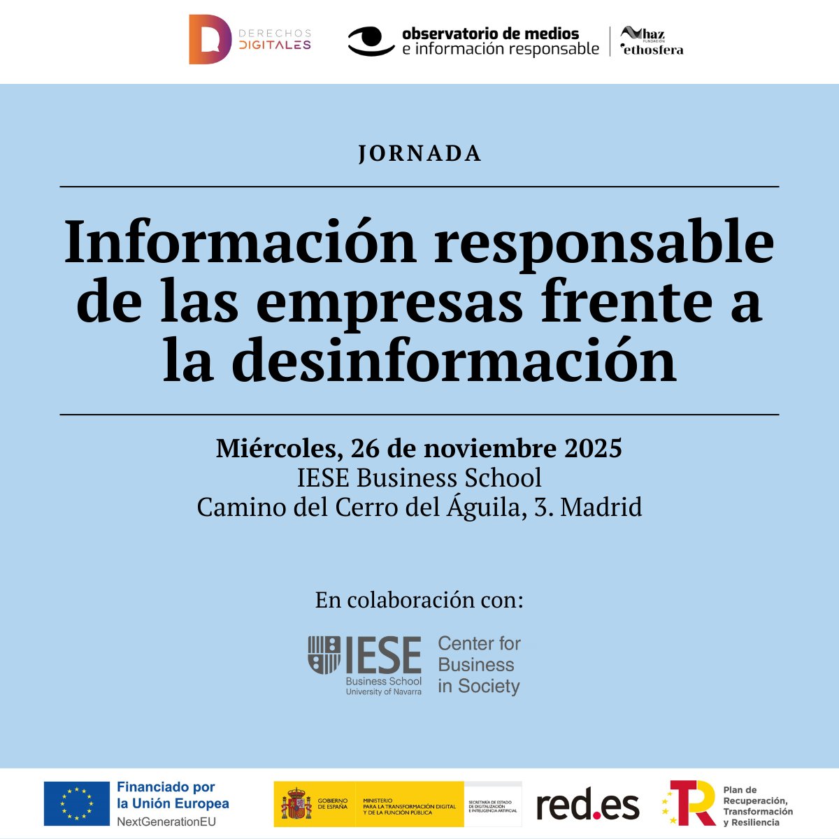 Observatorio de Medios e Información Responsable tweet media
