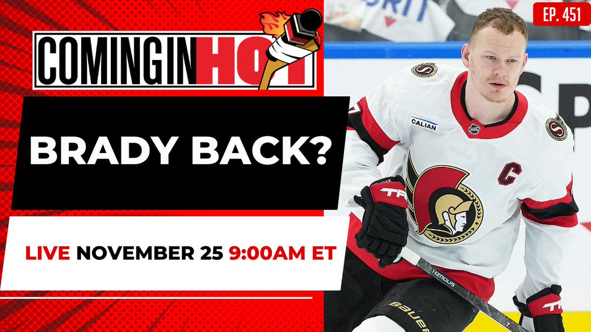LIVE SHOW! NOVEMBER 25th @ 9:00AM ET

<a href="/localpodcaster/">Brent Wallace</a> | <a href="/jasonyork33/">Jason York</a> | <a href="/GraemeNichols/">Graeme Nichols</a>

#GoSensGo 🔥🎙🔥 
youtube.com/live/JKc-MPkq4…