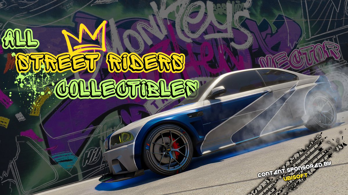 PNx_VecToR's tweet image. Street Riders Monkey&apos;s Art Collectible Locations! 
youtube.com/watch?v=Y7lUKF…

Save up to 90% on selected Ubisoft Titles &amp;amp; Editions with checkout codes:  
PNXVECTOR  
HOLIDAY20  
Purchase your next Ubisoft adventure here: ubisoft.com/en-gb

#ubisoftpartner #ad…