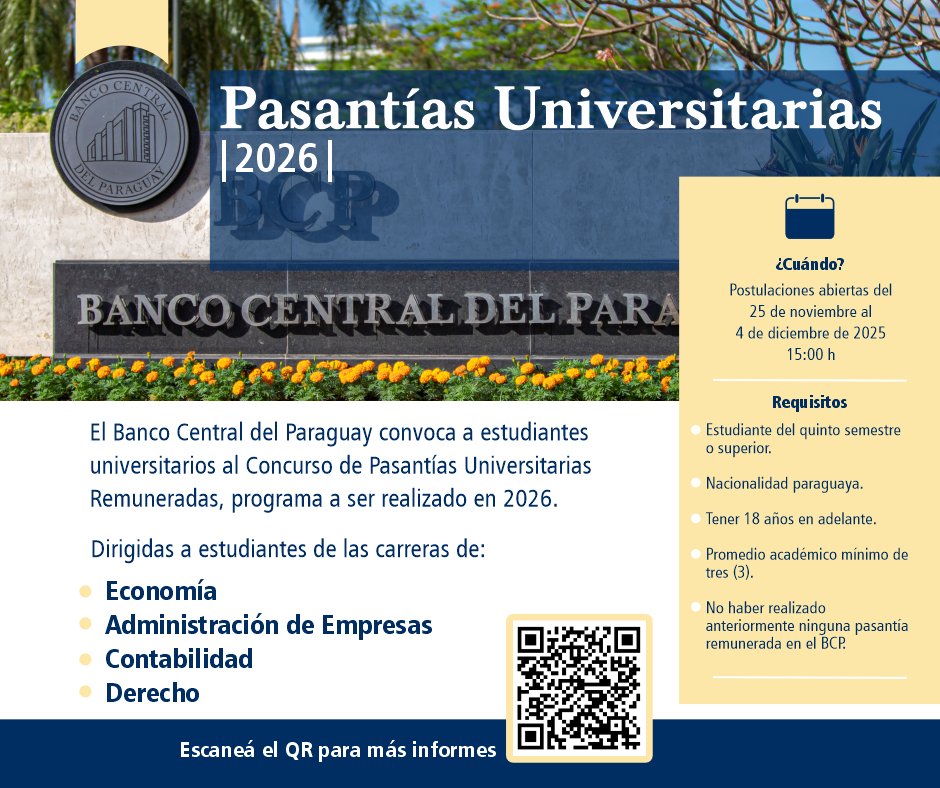 Banco Central del Paraguay tweet media