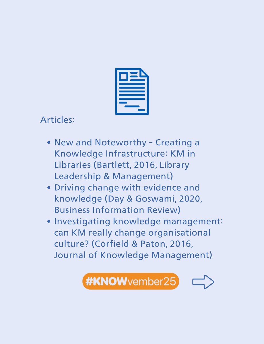 mtwnhslibrary's tweet image. 🔍Want to know more about what &apos;knowledge mobilisation&apos; actually means? 📚We&apos;ve highlighted a list of books, articles and websites which will help you explore more 👉See images for resource ideas to boost your team&apos;s knowledge practices 💡 #KNOWvember25