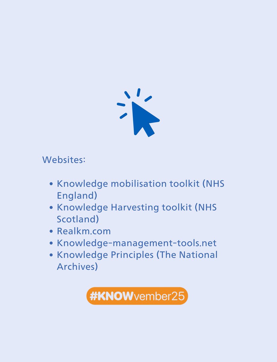 mtwnhslibrary's tweet image. 🔍Want to know more about what &apos;knowledge mobilisation&apos; actually means? 📚We&apos;ve highlighted a list of books, articles and websites which will help you explore more 👉See images for resource ideas to boost your team&apos;s knowledge practices 💡 #KNOWvember25