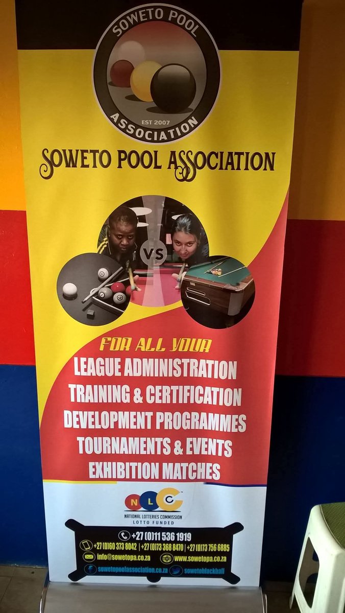 wetsim1's tweet photo. BREAKING NEWS!!!!!!!!!!
The Revival of #Soweto Games is underway!
I am proud to announce that #CueSport (POOL) will be part of the Prestigious Games in 2026 and beyond.
More details to follow. Soon!
@CityofJoburgZA @GautengSACR
Regards
Soweto Pool Association NPO
078-320-7803 https://t.co/16cJ5wjVE6