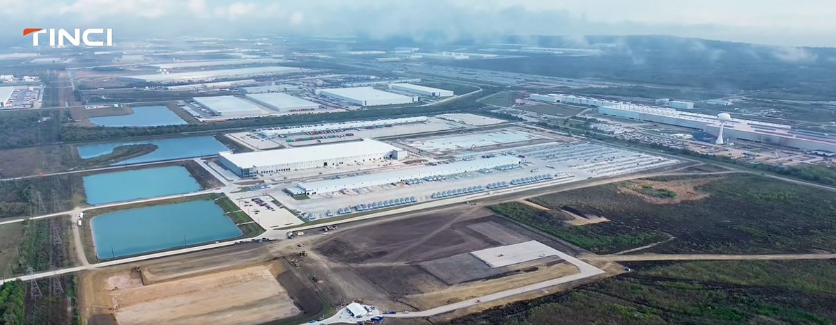 ofweekb2b's tweet photo. @tincimaterials has officially broken ground on its 1st North American manufacturing hub in Baytown, a $200 million investment designed to deliver 200,000 tons of annual capacity. 

#EV #SupplyChain #EnergyStorage #BatteryTech #Manufacturing #CleanTech #GlobalExpansion https://t.co/rkGS78WTAn