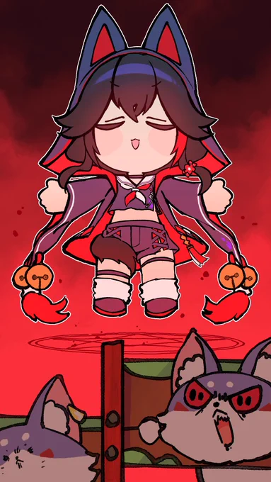 #みおーん絵 お説教だよ〜