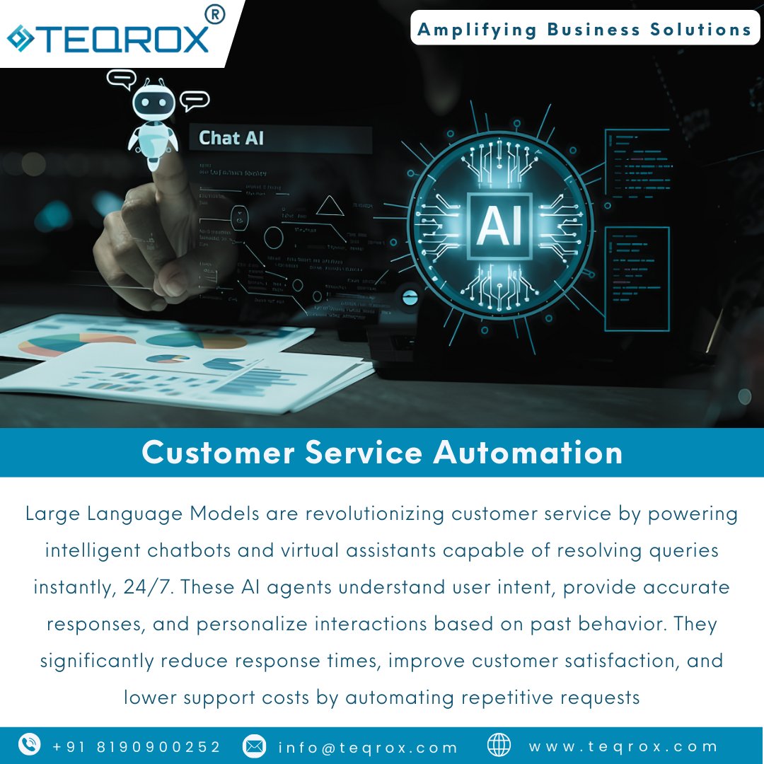 Teqroxsolutions's tweet photo. 🤖 Large Language Models are reshaping the future of business intelligence. 
🧑‍💻 At Teqrox, we provide end-to-end LLM consulting to help your organisation lead with intelligence

#largelanguagemodels #LLMs #LLMsolutions #LLMdevelopment #artificial_intelligence #aisolutions https://t.co/0puAtApYhB
