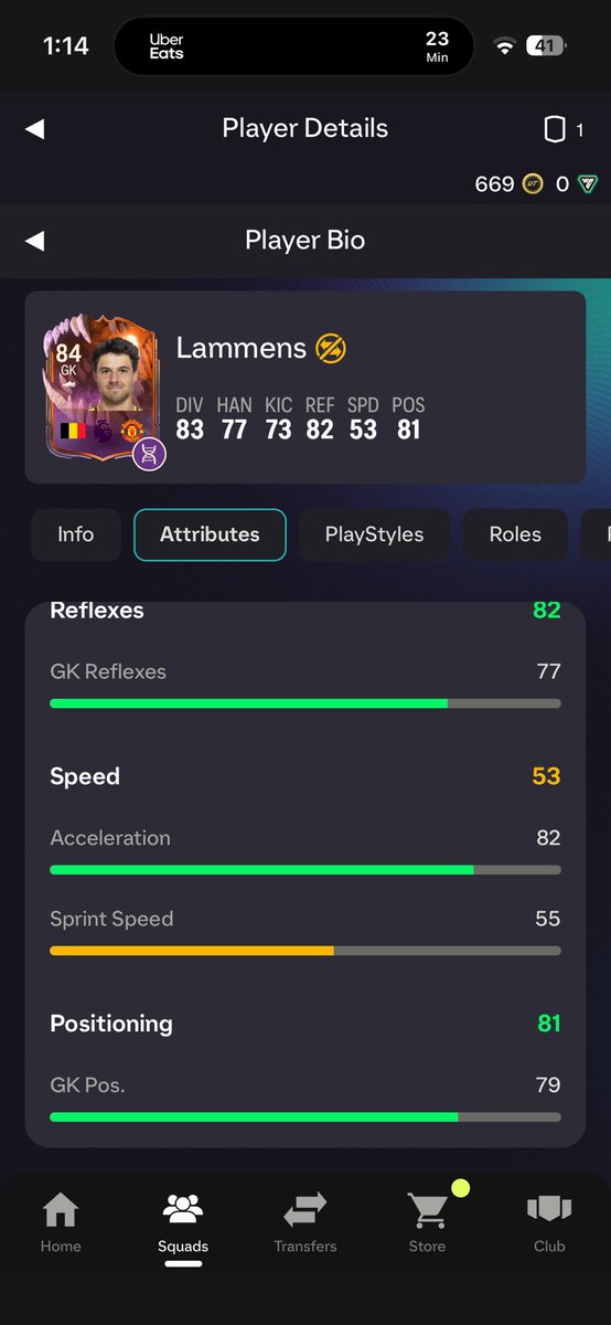 mubs_kader's tweet photo. @Mustafa_H2002 @FutPoliceLeaks Bro my face stat for speed is a lie tho check this out 😂 https://t.co/h0wXFEssj0