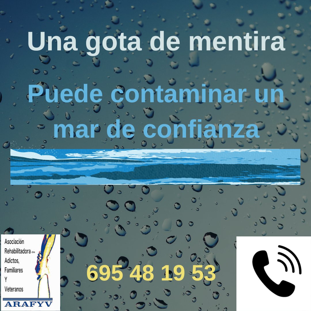 ArafyvRedes's tweet photo. ARAFYV Es una asociación sin ánimo de lucro creada para prestar ayuda a aquellas personas con problemas de adicción y a sus familiares.
Si tienes problemas con las adicciones podemos ayudarte.
teléfono y WhatsApp: 695 48 19 53.
O accede a nuestra web https://t.co/p2v41sSjth. https://t.co/nm4WHxNjoH