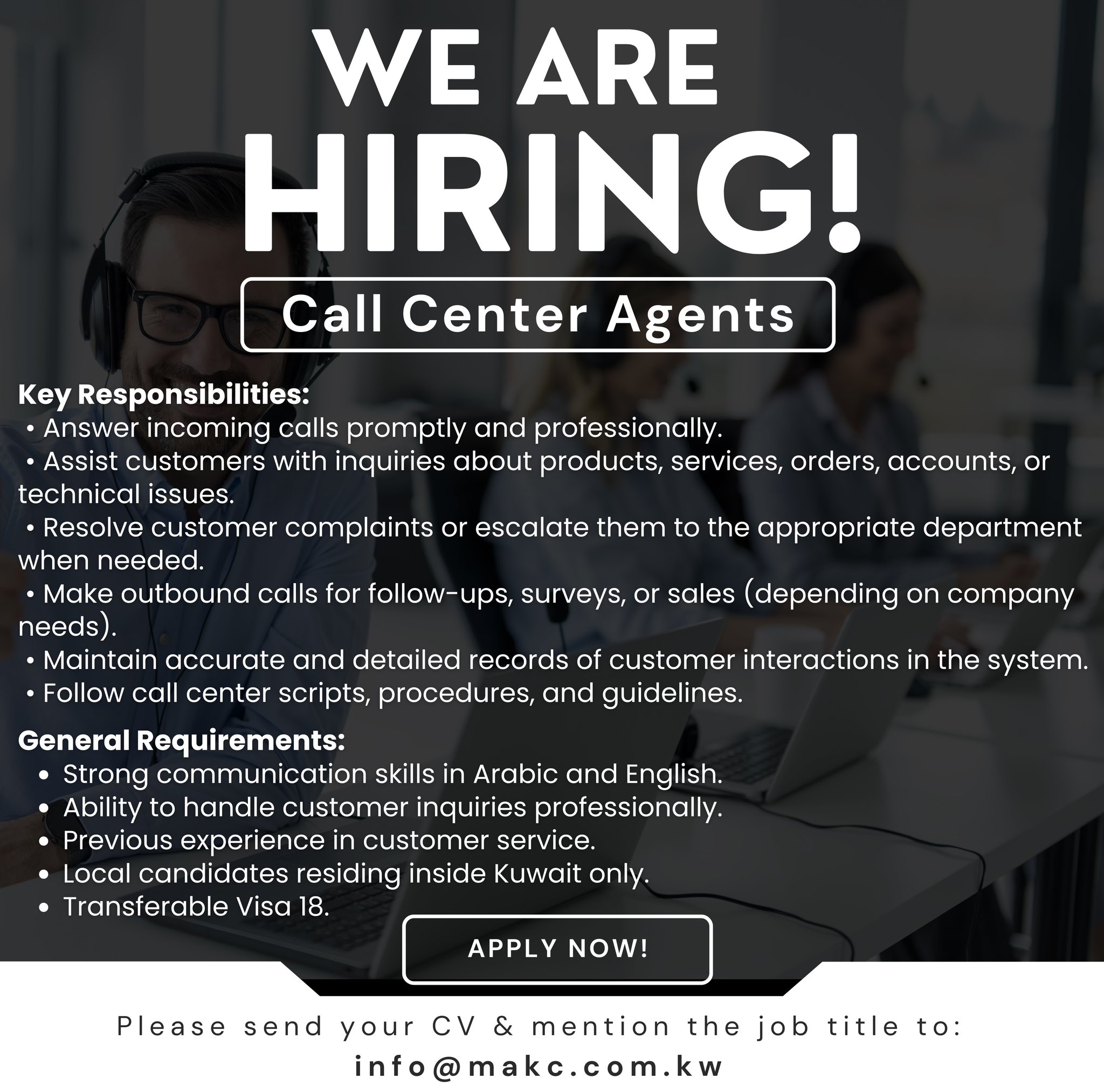 MNC Company Jobs in Kuwait | Latest Job Vacancies in Multiple Departments iiQ8