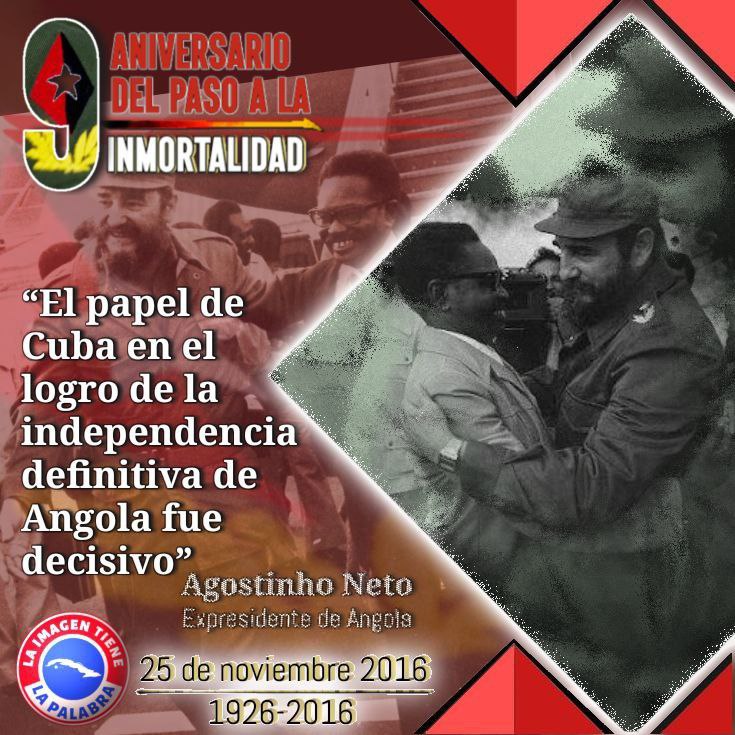 · Nuestro Comandante en Jefe es la historia, la dignidad y el futuro. Su invicta presencia se siente en cada acto de justicia y solidaridad. #100AñosConFidel #CubaPorLaVida