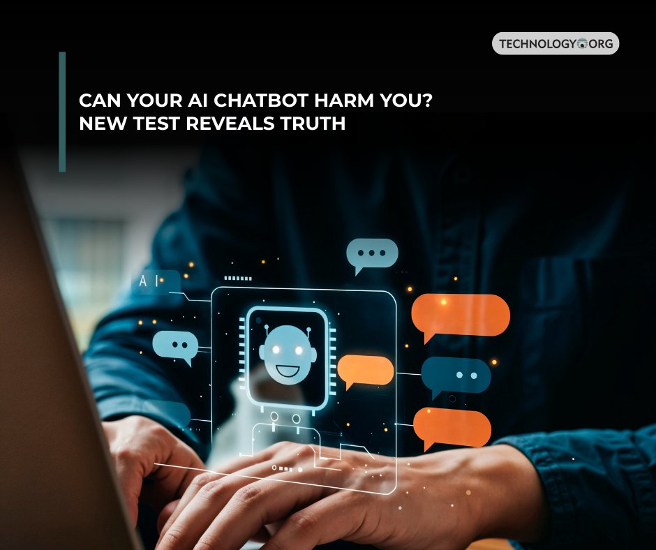 TechnologyOrg's tweet image. AI chatbots might damage your mental health more than you realize

Full article: technology.org/2025/11/25/can…
 
#ai #chatbot #health #aitech #tech #technews #technology #technologynews