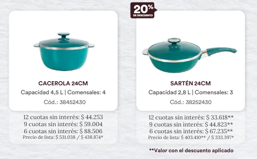 fedeaikawa's tweet photo. No tiene ningún sentido los precios de las ollas Essen https://t.co/rL5nsQmlJ1