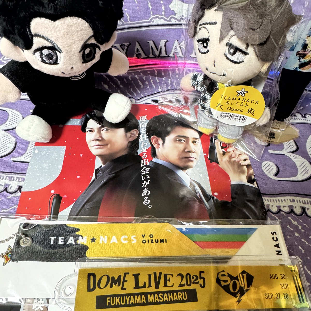 masha_fan_korea's tweet photo. ちぃましゃに弟ができました!
仲良くしてネ🤗
+洋ちゃんのグッズ注文したら
ラストマンのチラシ貰いました!
誠に有難う御座います🫶
#cuepro #大泉洋 #BROS1991 https://t.co/8RCRgTpLWs