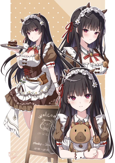 メイド千咲ちゃん詰め合わせ #鳴潮 #WutheringWaves #Chisa