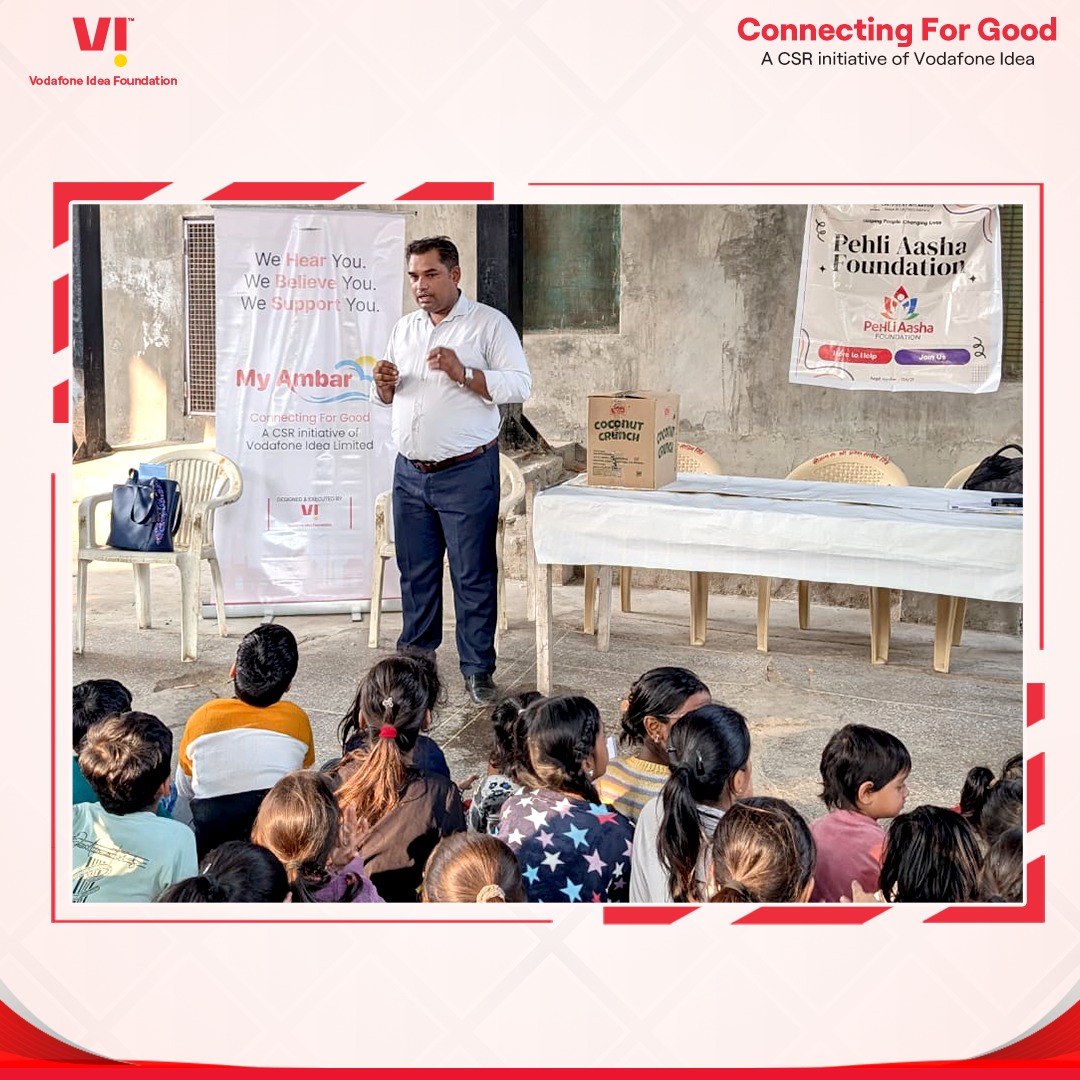 Connectforgood_'s tweet photo. We held an awareness session on MyAmbar and Girl Rising with Pehli Aasha Foundation on 20 Nov.
Participants learned about women’s safety and the power of education through simple, engaging activities. 

#ConnectingForGood #MyAmbar #GirlRising #WomenSafety #ViFoundation https://t.co/ZlUamAKzKT