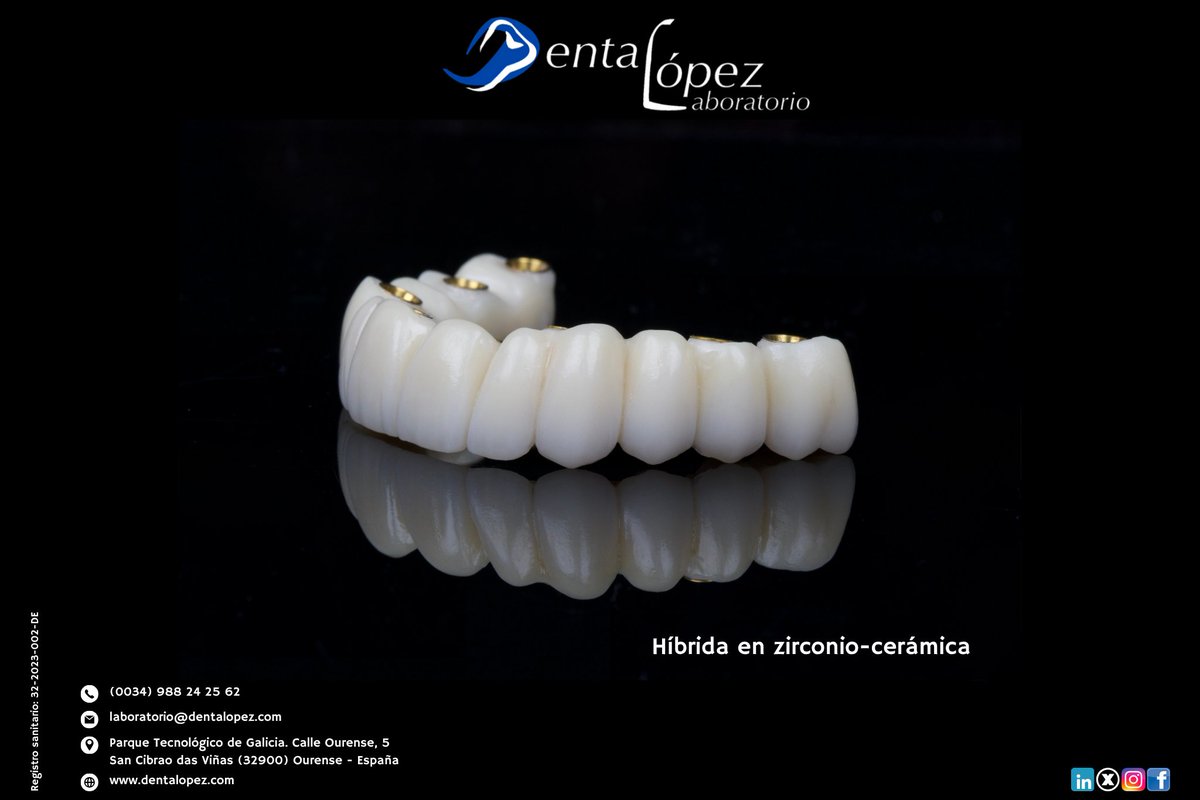 DentaLopez's tweet photo. Cuando el detalle se encuentra con la
precisión. ✨

Detalles que hablan por sí solos.

Zirconio y el arte manual de nuestra ceramista.

#ZirconioCeramica #PrótesisHíbrida #EncíaRosa
#EstéticaDental #LaboratorioDigital
#ArtesaníaProtésica #OdontologíaEstética
#DentalLopez https://t.co/UGtHFusIDh