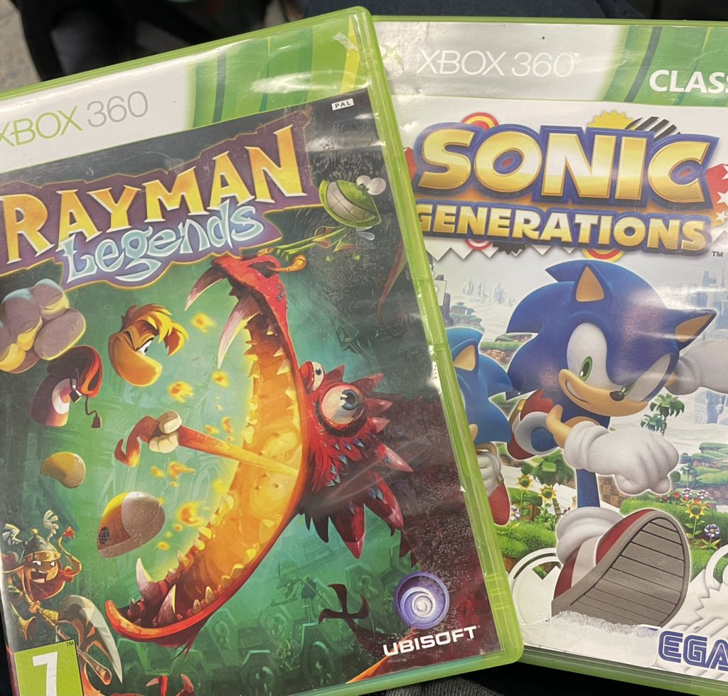 _lemon's tweet image. :) Nipped into CEX on way in and bagged us a couple of additions to our Xbox 360 collection #lsbugames