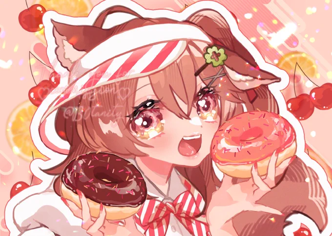 【ドーナツダイナー量産】3人ver. オーダーありがとうございました こちら新規オーダーも受付中 #有償依頼 #有償依頼受付中