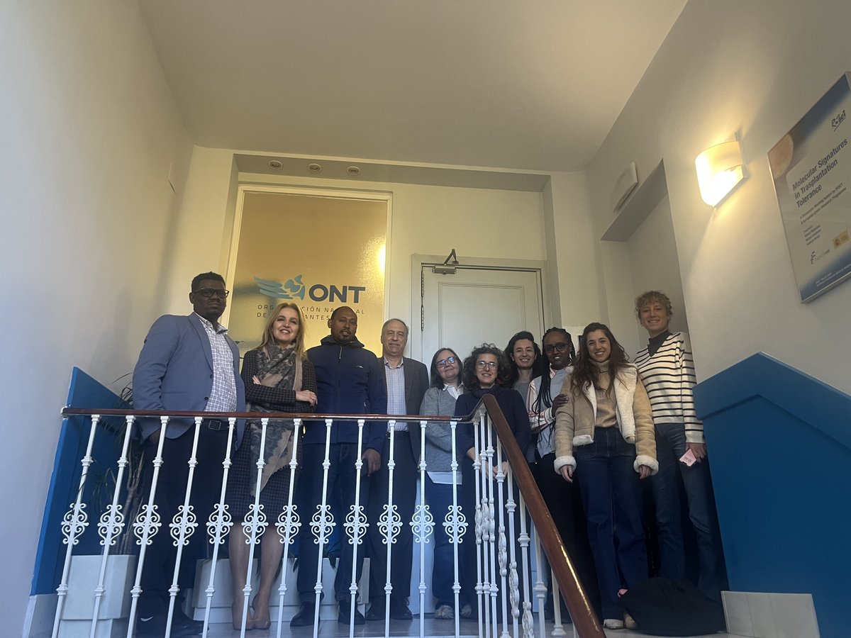 🇪🇹 Hoy hemos recibido en la <a href="/ONT_esp/">Organización Nacional de Trasplantes</a> la visita de una delegación del Ministerio de Sanidad de Etiopia, junto a técnicos de <a href="/CsaiFundacion/">Fundación CSAI</a>, para conocer mejor el Modelo Español de donación y trasplante y poder trasladar estas prácticas a su país
#OrgulloONT