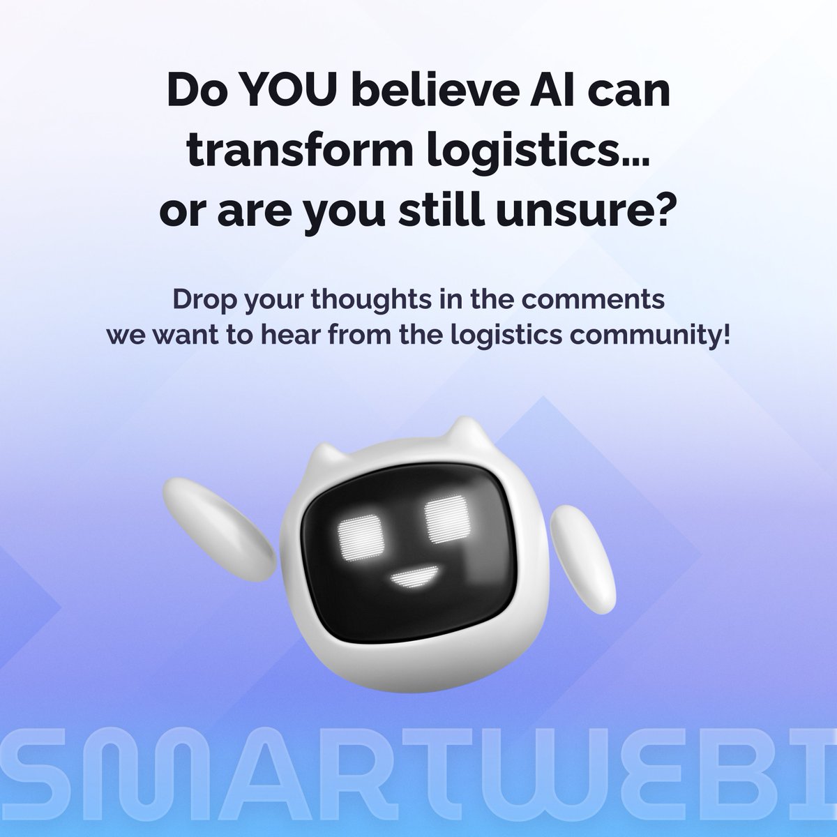 _smartwebi_'s tweet image. Logistics is evolving fast… but most companies still hesitate to trust AI.

Instead of replacing people, AI replaces outdated systems — making operations faster, cheaper &amp;amp; more accurate.

So tell me… should logistics companies trust AI or not?
#SmartWebi #LogisticsAI