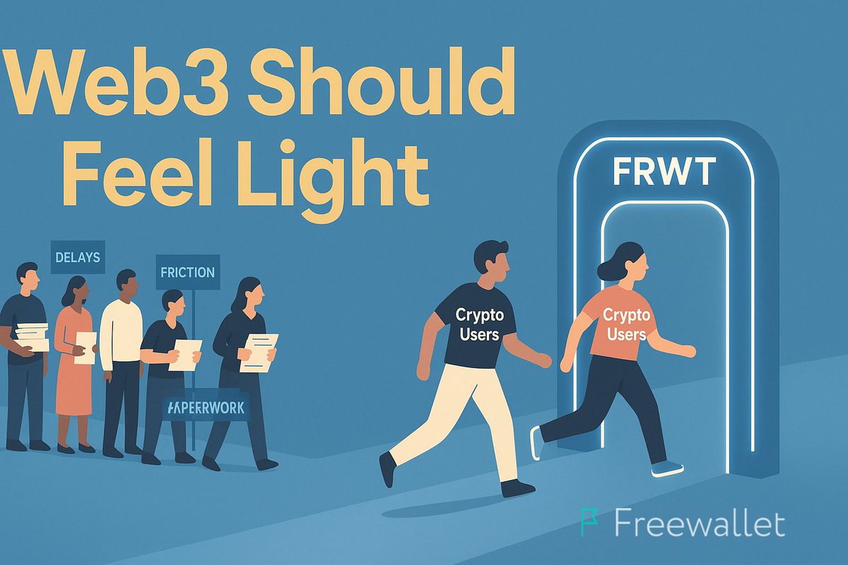freewalletorg's tweet image. 🚀 Web3 should feel light, not like paperwork.
FRWT keeps transfers lean - fast moves, clean UX, zero noise. $BTC $SOL

Skip the friction, keep the freedom. frwt.app 😎

𝘐𝘯 𝘱𝘢𝘳𝘵𝘯𝘦𝘳𝘴𝘩𝘪𝘱 𝘸𝘪𝘵𝘩 𝘍𝘙𝘞𝘛
#Web3Future #DeFiFlow