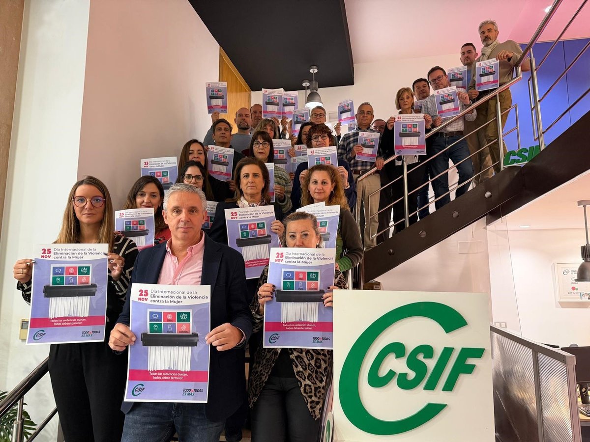🟣 25N | Día contra la Violencia hacia la Mujer
Desde #CSIF reafirmamos: 'Todas las violencias duelen, todas deben terminar'.
34 mujeres y 17 menores asesinados en 2025. Ni una más. Exigimos más recursos, coordinación y protección a las víctimas
👉csif.es/es/articulo/ca…
<a href="/CSIFCV/">CSIF CV</a>