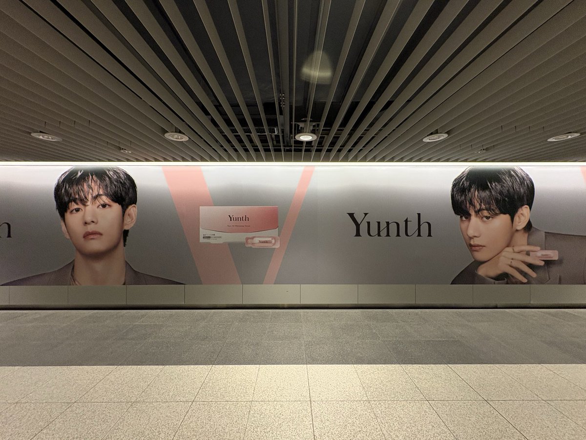 札幌にもテテの看板来てくださりありがとうございます💜