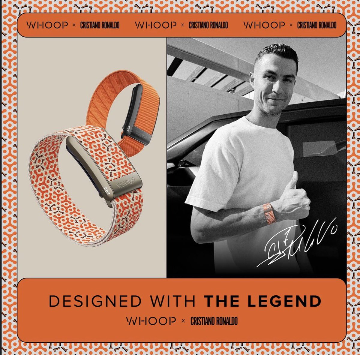 شركة WHOOP حرفيًا سوّت إعلان لنفسها بدون ما تقول كلمة… بس من خلال هدف كريستيانو الأخير!

استغلّوا اللحظة وسجّلوا نبضه وهو يشوت الكرة: 172 bpm
وبعدها أعلنوا العمر الحيوي له: 28.7 سنة!
يعني الرجال فوق الأربعين… وجسمه يقول عمر 28!

إحصائيات مجنونة، وصاروا كل الناس يتكلمون عن WHOOP