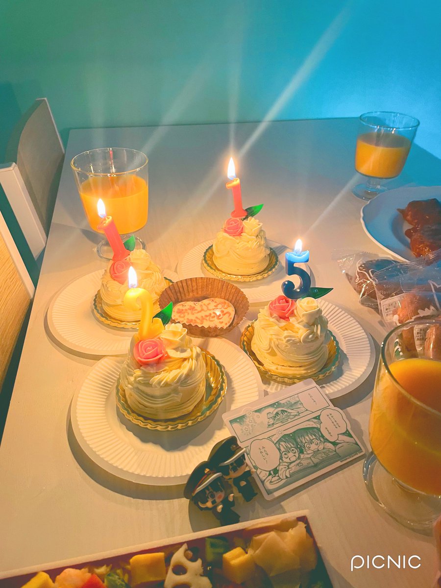 c8h7n3O2mm's tweet image. 前夜祭ご一緒させていただき楽しく過ごしました🎂✨ゆぎはぴば🎀🧸🧸🎀