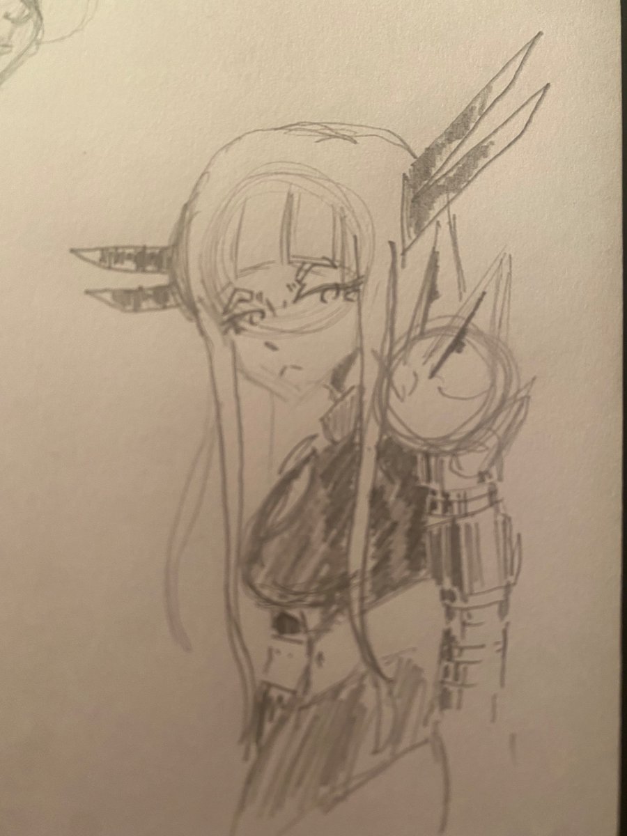 CertiNobody's tweet image. Magik doodle
The pose isn’t as clear as I wanted but I like the arm