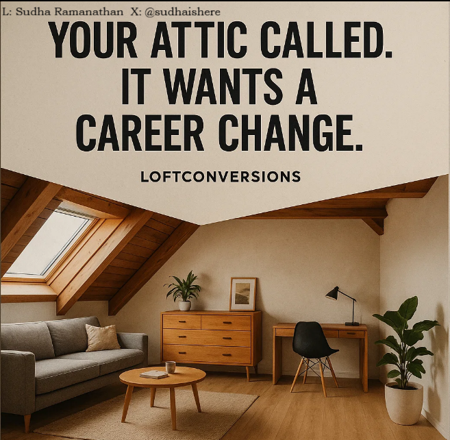 sudhaishere's tweet photo. One Minute Brief of the Day - 25/11/25 Create posters to advertise #LoftConversions
@OneMinuteBriefs https://t.co/VSrbghIx1E