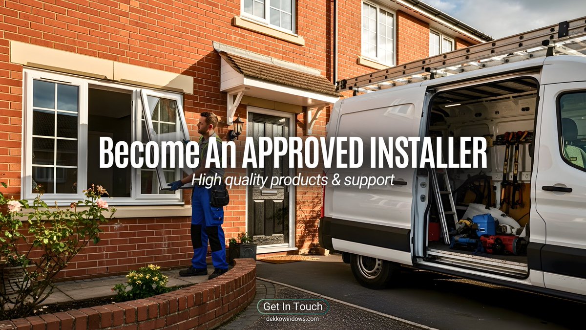 Grow your business with the Dekko Approved Installer network.

Free to join, with trade pricing, fast delivery, top-quality products and marketing support to help you win more work.

Apply 👉 dekkowindows.com/trade-support/…