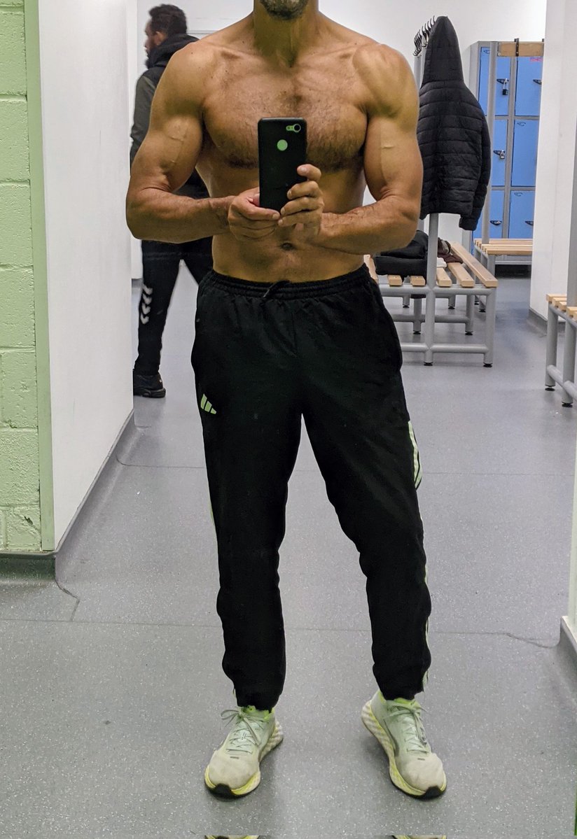 I think I'm putting on a bit more muscle, which is crazy as I'm doing more running than I've done in 24yrs. At 40 I decided to compete in the Masters sprinting - did ok. When I turned 60 I decided to 'train' for the mile to regain the aerobic fitness I'd lost from only sprinting.