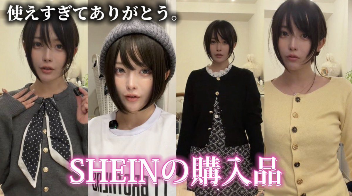 らむにゃ SHEINの購入品紹介】 ハズレもあったけど、めちゃくちゃ気回しできる