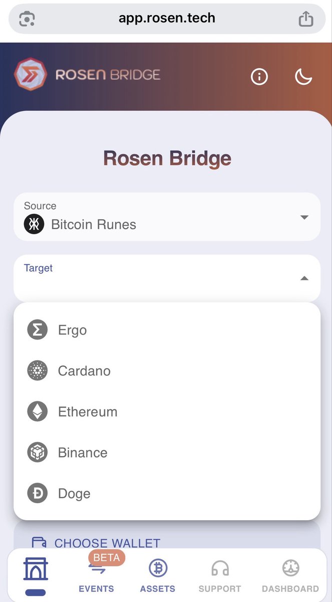mhs_sam's tweet image. It’s a historic moment for @RosenBridge_erg and Bitcoin #RUNE,

Bridge is open for Runes and they can be bridged to Ergo, Cardano, Binance Smart Chain, and Ethereum.

See you on the other side!