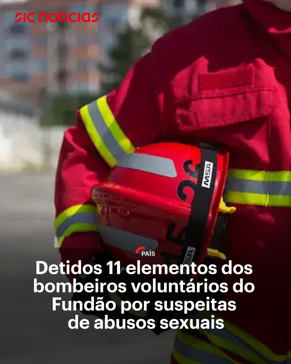 SICNoticias's tweet image. Detidos 11 elementos dos bombeiros voluntários do Fundão por suspeitas de abusos sexuais, dois crimes de violação e um de coação sexual.

Saiba mais em bit.ly/3XPmI16
