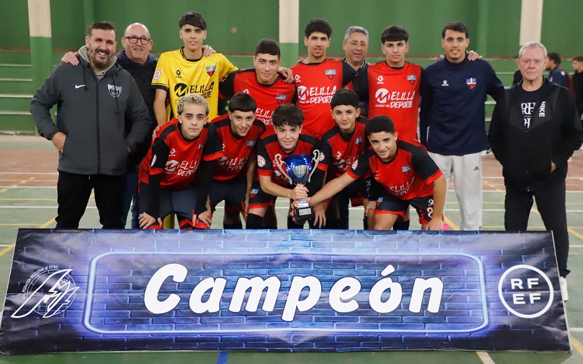 Campeones de Copa Federación Juvenil  25/26.
Enhorabuena equipo 🏆 👏🏽👏🏽❤️🖤