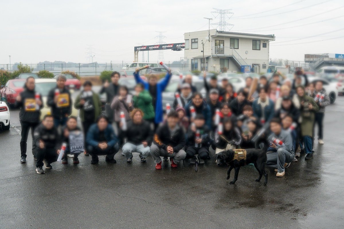 tajima_rr's tweet photo. 第6回SUNDOME走無事終わりました。

今回も参加者の皆さんのマナーが最高で、大きなトラブルもなく終えました。

今回も赤旗なし！

本当に素晴らしい事だと思います。

参加者の皆んなで作りあげていくこの雰囲気を、いつまでも大切にしたいと思いました。

参加いただいた皆様ありがとうございました。

次回は3月3日（火）9〜16時の開催が決定です！

📷 はじくん@hajilog