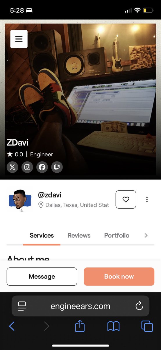 You can get your music mixed &amp; mastered by yours truly @ engineears.com/zdavi