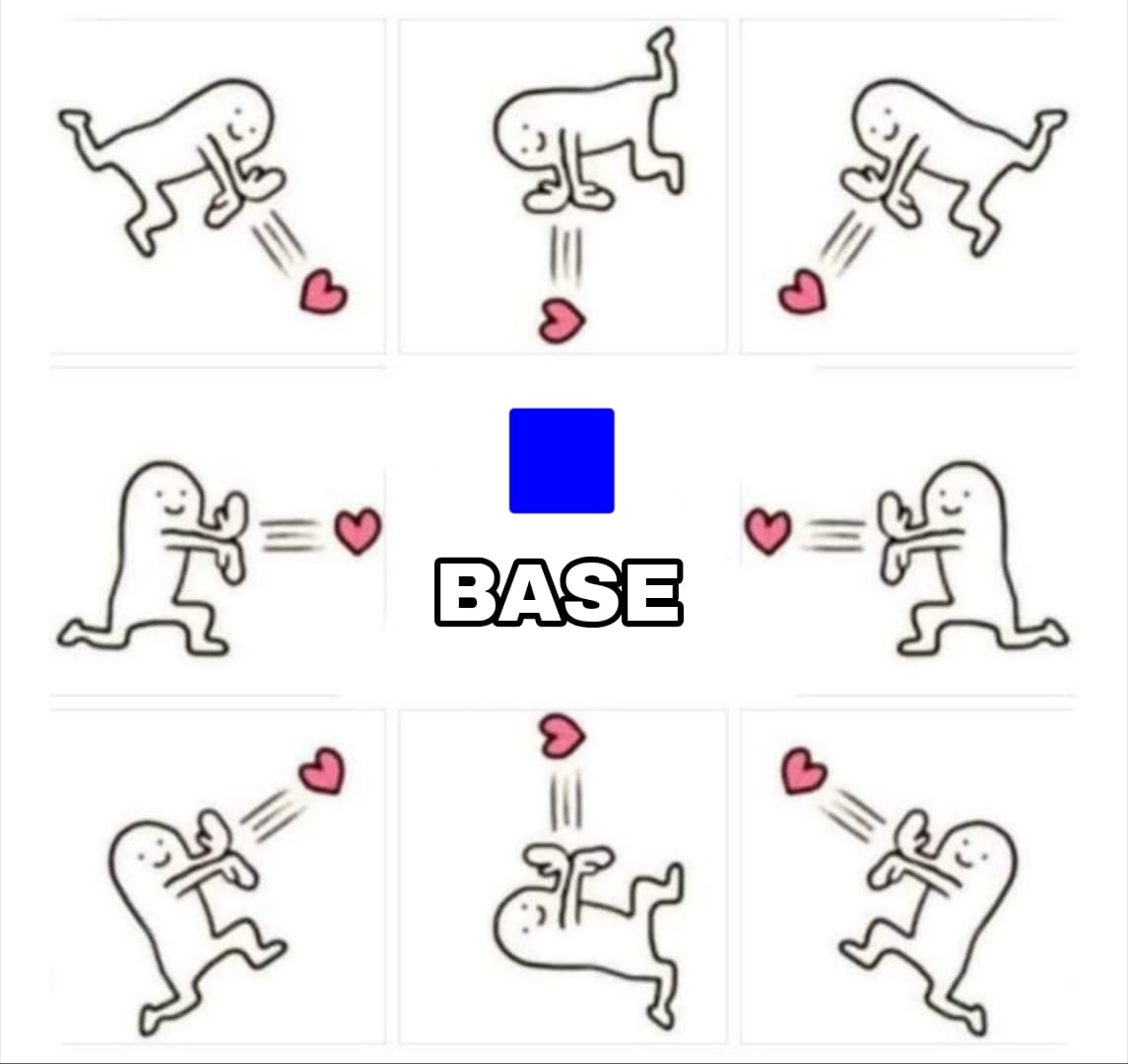 Arisha_iram3's tweet image. No matter the chain or narrative… we always end up doing the same thing:

throwing unlimited love at @base  . 

Builders ship nonstop, the community wins, and baseposters spread the blue square gospel .

 Consider this your daily reminder to love BASE louder today.